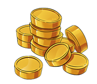 10.000 Coins (50.000$ en jeu)
