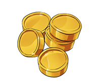 2.000 Coins (10.000$ en jeu)